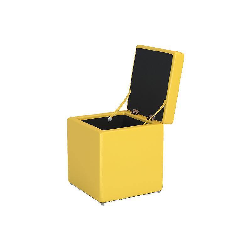 Cube Footstool With Storage