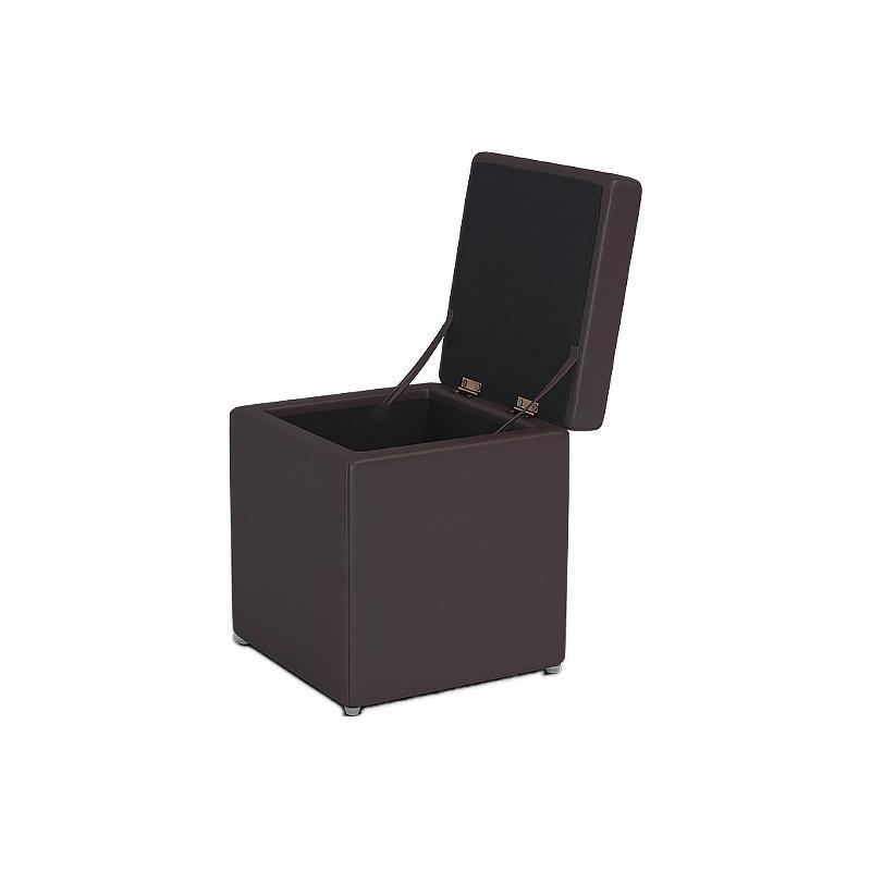 Cube Footstool With Storage