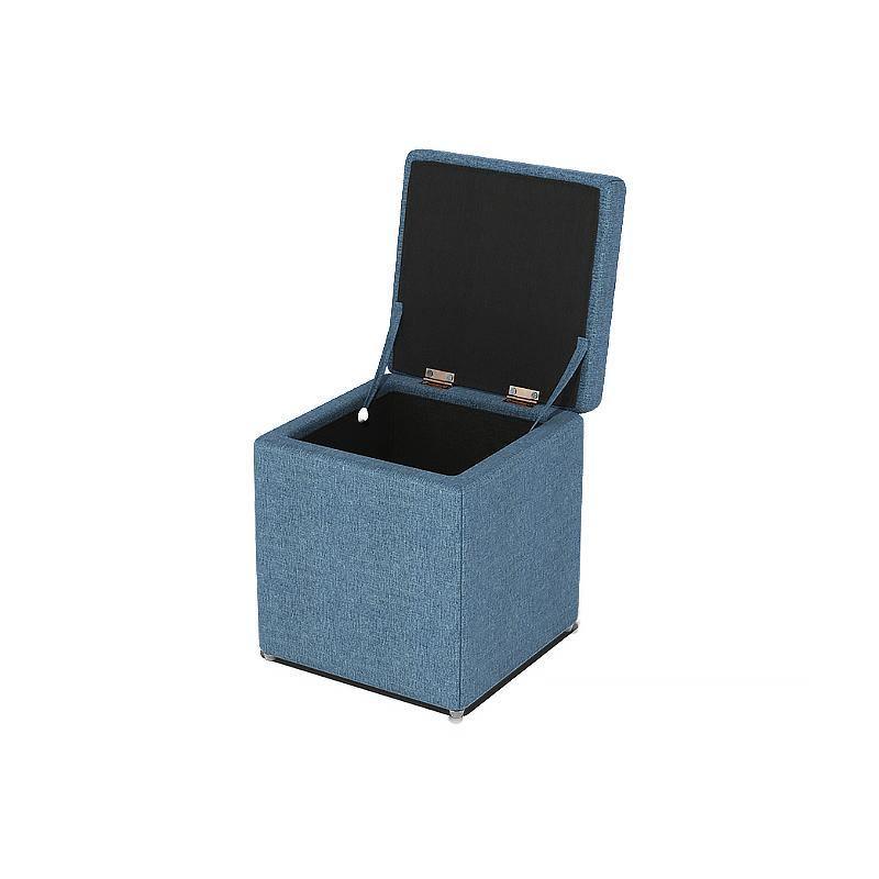 Cube Footstool With Storage