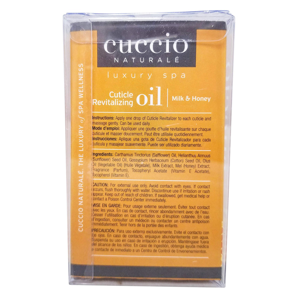 Cuccio Revitalize Cuticle Oil Milk & Honey – Deep Nourishment for Nails & Cuticles | 2.5 oz