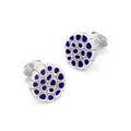 Murano Glass 'Florentina' Cufflinks With Sterling Silver