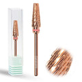Curacoro Cuticle Nail Drill Bit 3/32in 5-in-1 Pro XXC+XXF – Refine, Shape & Smooth Nails
