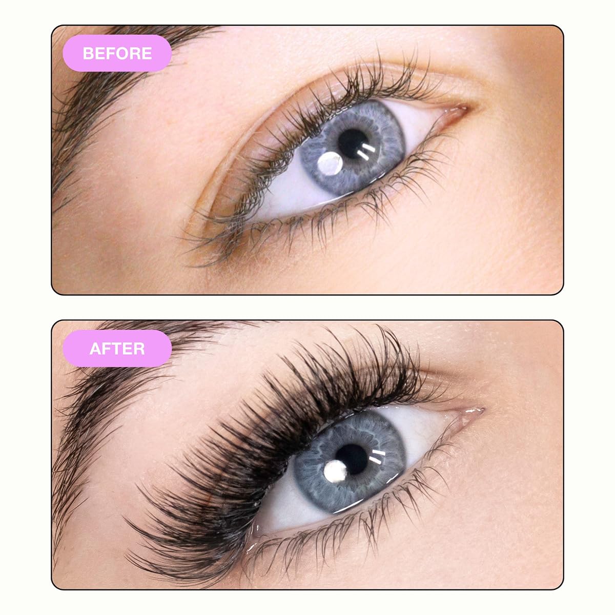 Curacoro Promade Wispy Fans 9D 0.05 Lash Extensions | 9–17mm Handmade Volume Lashes