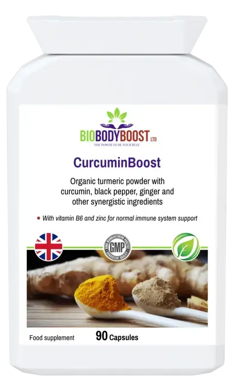 CurcuminBoost Turmeric Complex | Anti-Inflammatory Blend UK