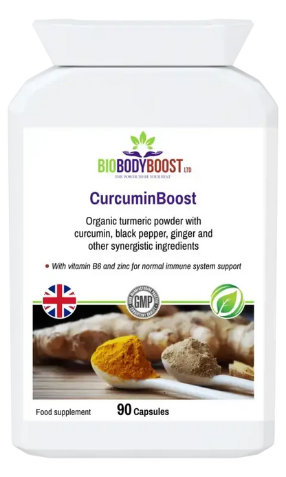 CurcuminBoost Turmeric Complex | Anti-Inflammatory Blend UK