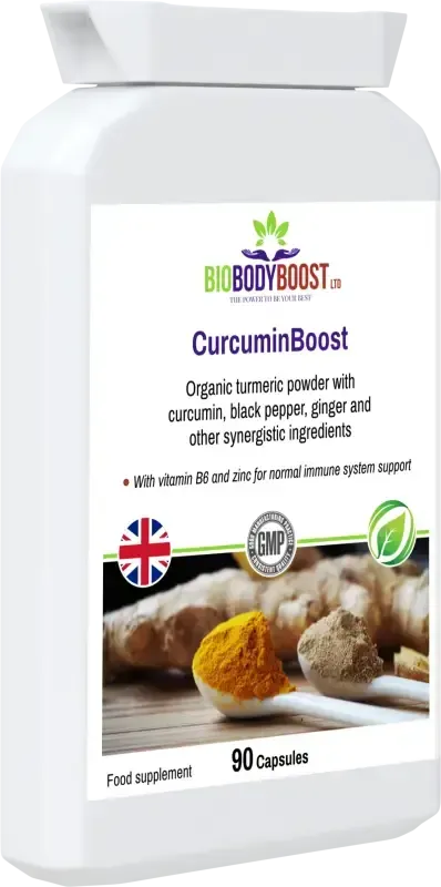 CurcuminBoost Turmeric Complex | Anti-Inflammatory Blend UK