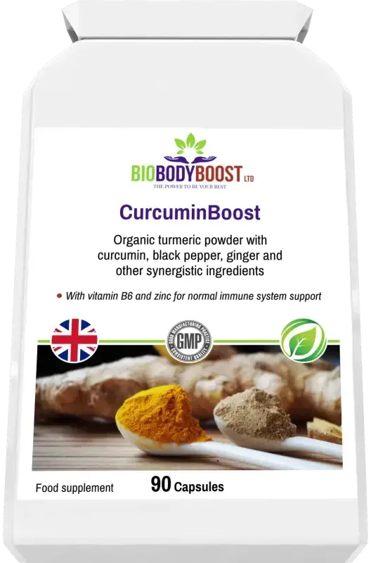 CurcuminBoost Turmeric Complex | Anti-Inflammatory Blend UK