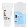 Curie Natural Deodorant for Women — Coconut Nectar, Aluminum-Free, 2-Pack