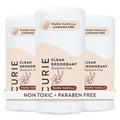 Curie Natural Deodorant for Women – Warm Vanilla | Aluminum-Free, Clean & Vegan (3pk)