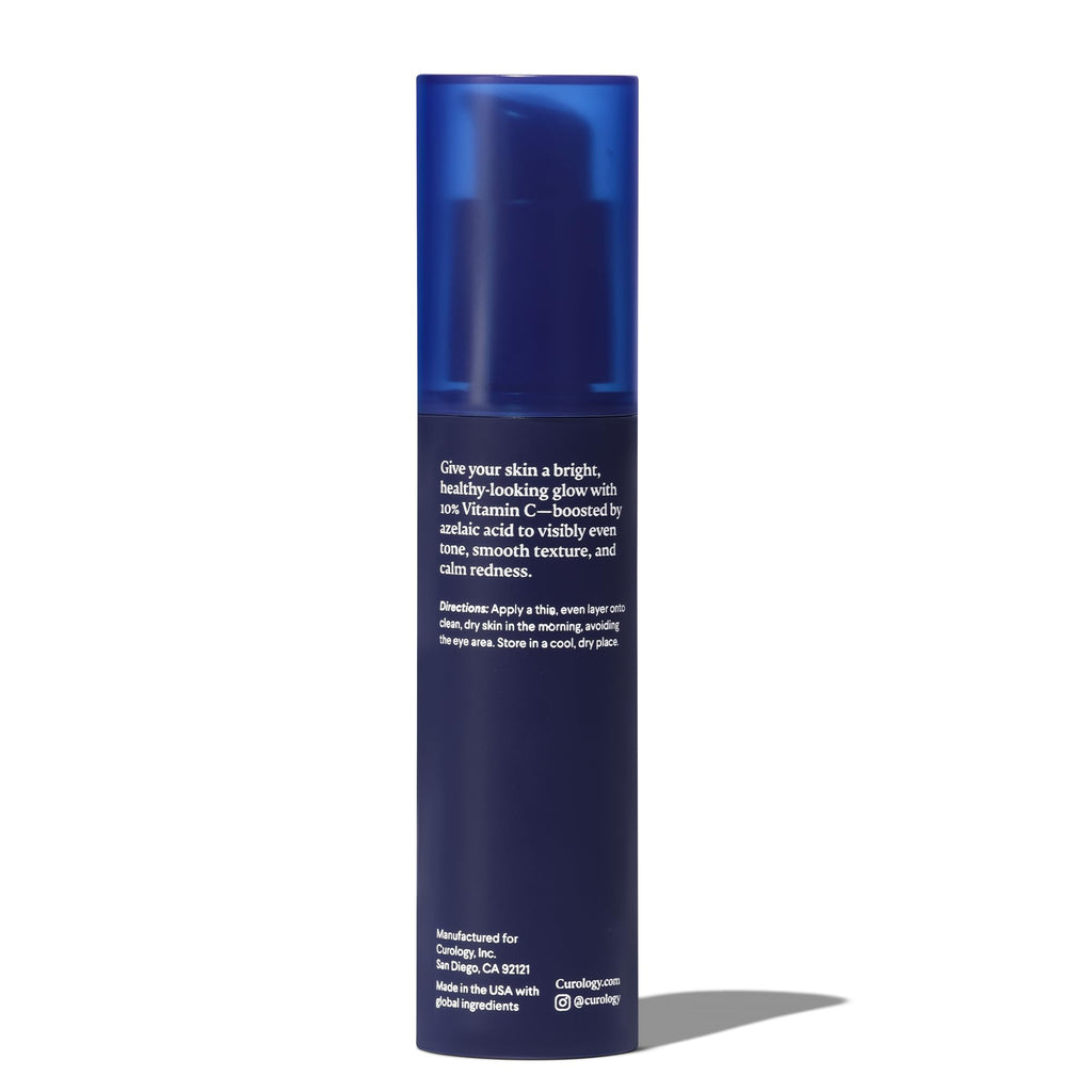 Curology Brightening Vitamin C Serum – Evens Skin Tone, Smooths Texture, Calms Redness (Milky Serum) – 1 fl oz