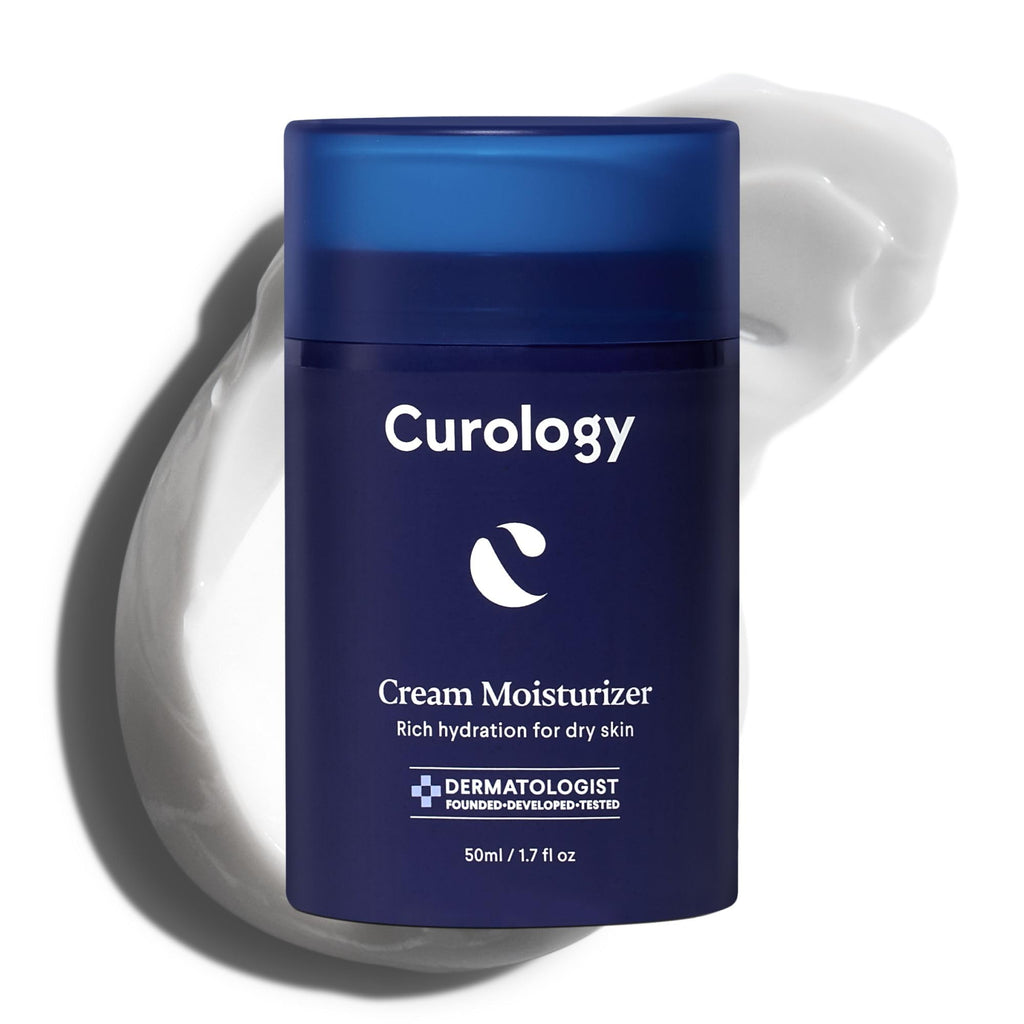 Curology Cream Moisturizer – Rich Hydrating Face Lotion with Shea Butter & Hyaluronic Acid (1.7 fl oz)
