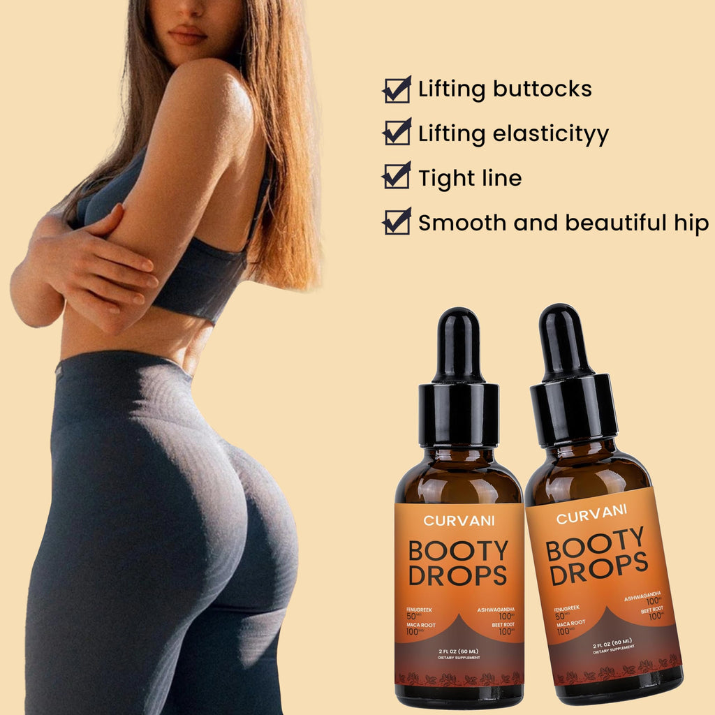Curvani Booty Drops Lifting Serum – 2 oz Concentrated Formula for Curves