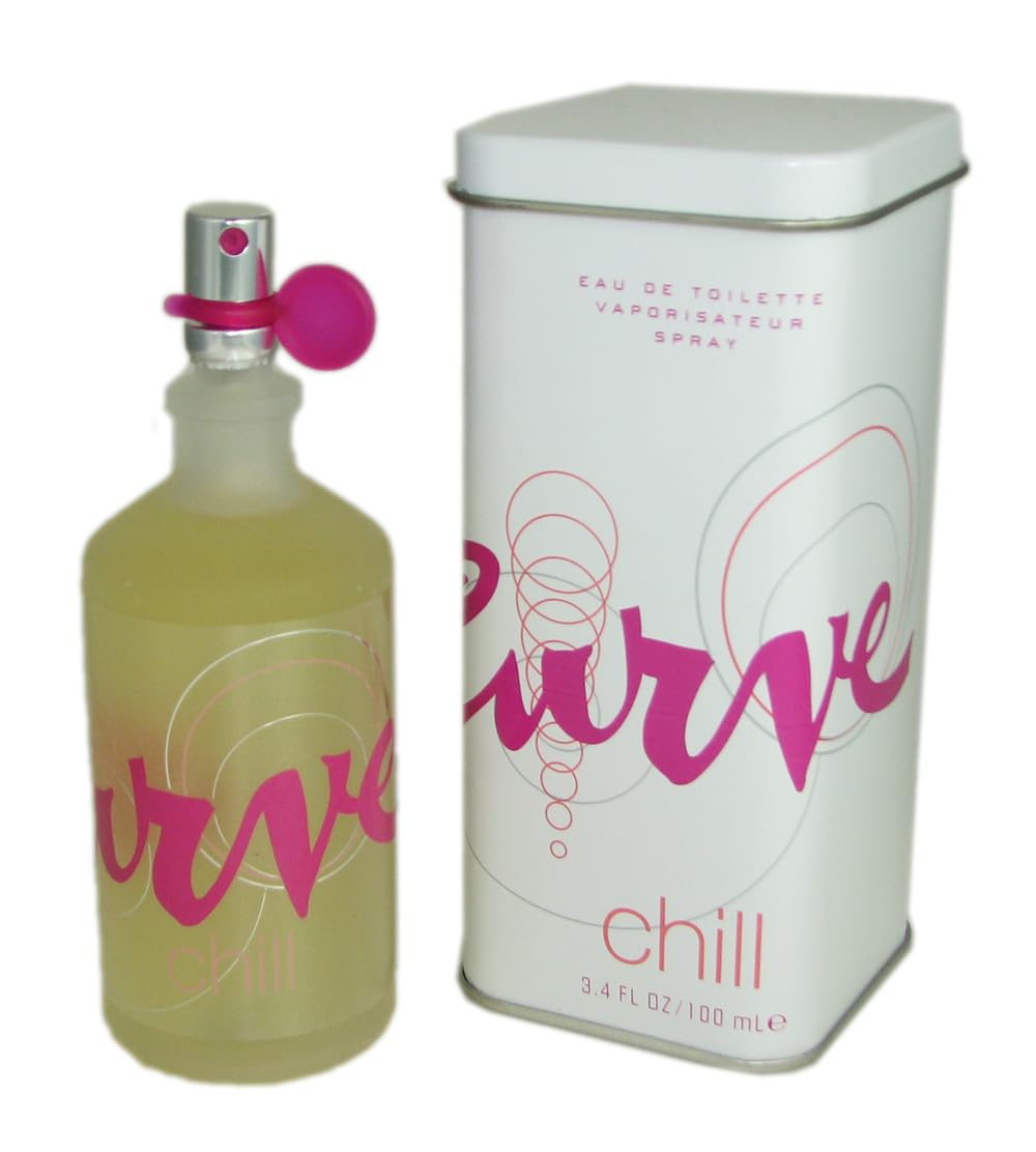 Curve Chill Eau de Toilette for Women – 3.4 oz | Fresh, Casual Scent by Curve