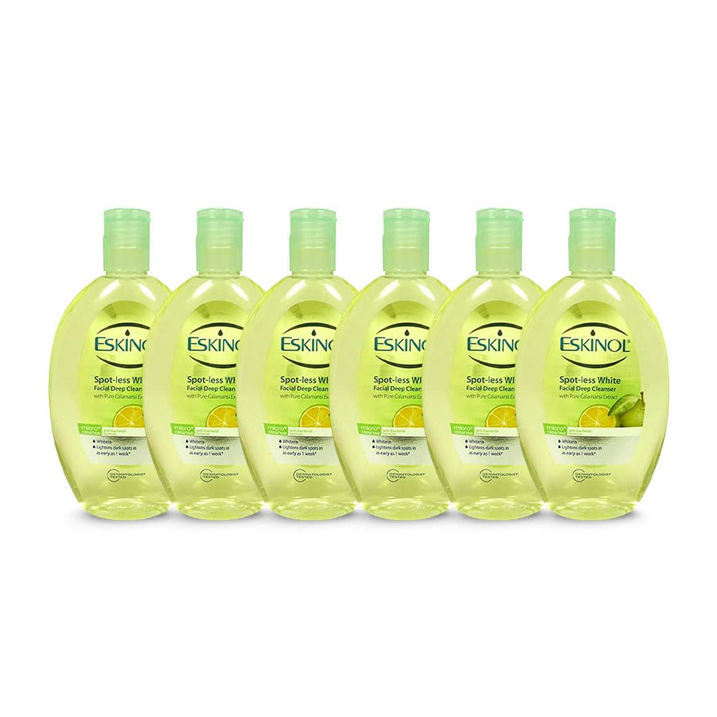 Curveland Eskinol Facial Cleanser Calamansi 225 ml (7.6 oz) Pack of 6