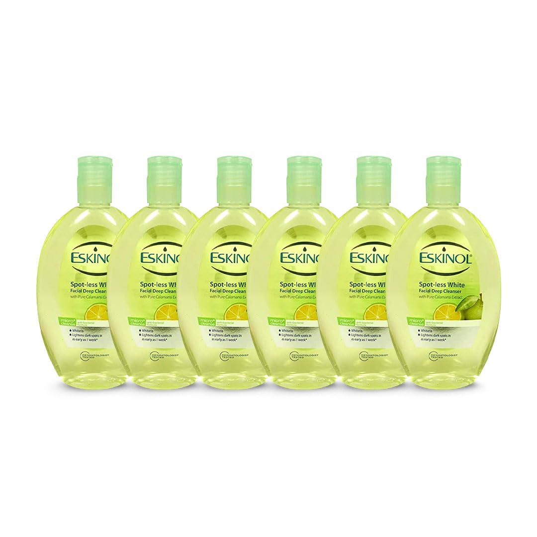 Curveland Eskinol Facial Cleanser Calamansi 225 ml (7.6 oz) Pack of 6