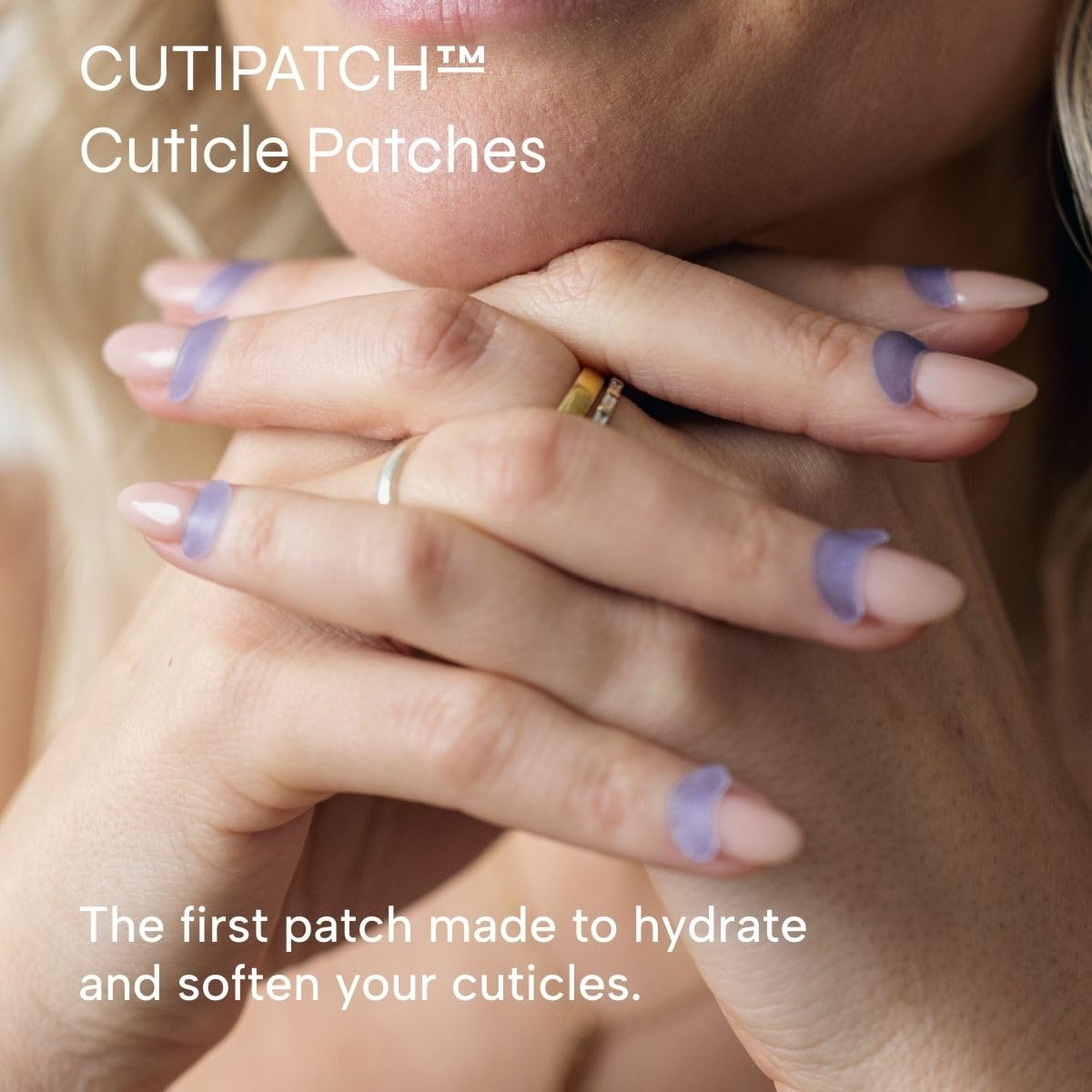 CUTIPATCH Cuticle Patches – Hydrate, Protect & Soften Dry Cuticles | 45 Count (3 Sets + Spares)