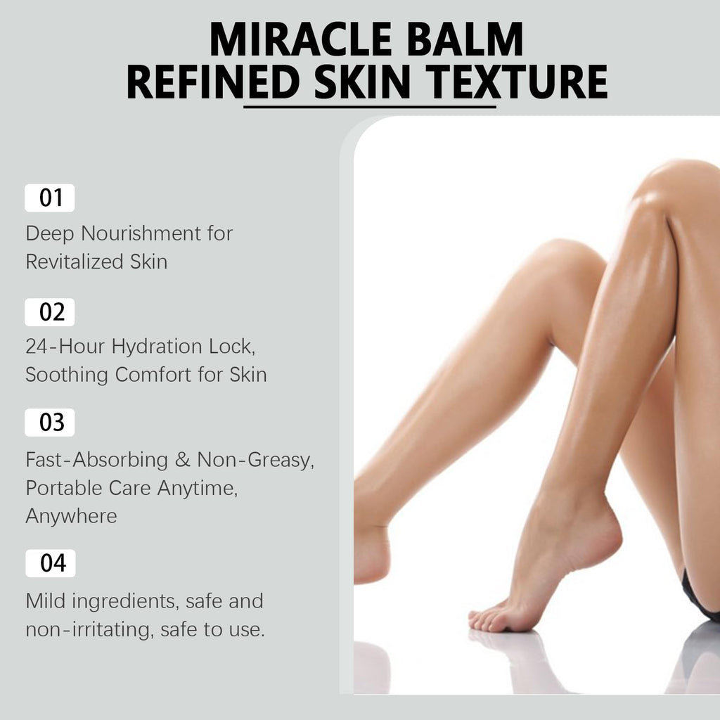 CXDFTL Miracle Balm – 2 Pack with Natural Ingredients for Relaxed, Comfortable Skin | Balm for Legs, Arms & Back