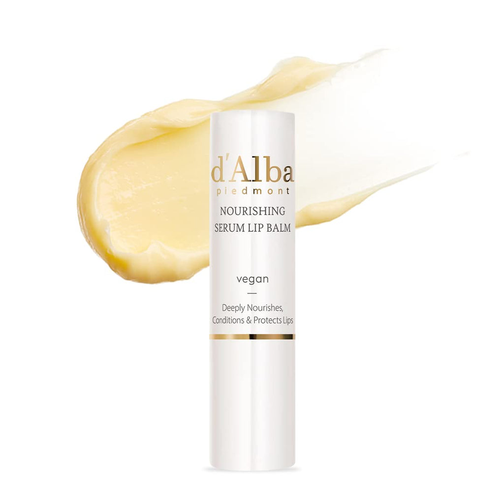 d'alba Piedmont White Truffle Nourishing Lip Balm – Vegan Hydration & Glowy Finish
