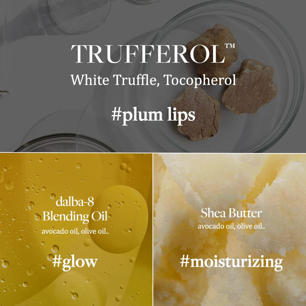 d'alba Piedmont White Truffle Nourishing Lip Balm – Vegan Hydration & Glowy Finish