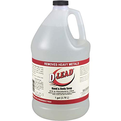 D-Lead Hand & Body Soap, Dye & Fragrance Free – 1 Gallon (4221ES-001)