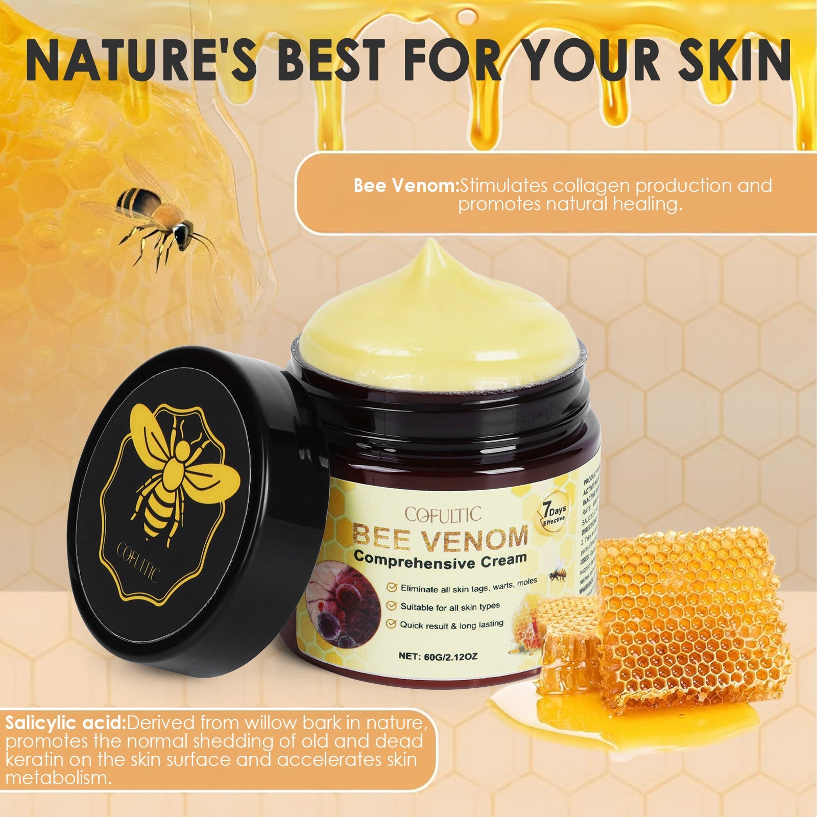 Cofutic Skin Care Cream Gentle Hydrating Smooth Delicate And Moisturizing Skin Daily Nourishing Body Cream