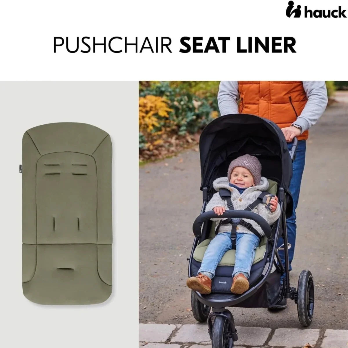 Hauck Disney Pushchair Seat Liner - Mickey Mouse Black