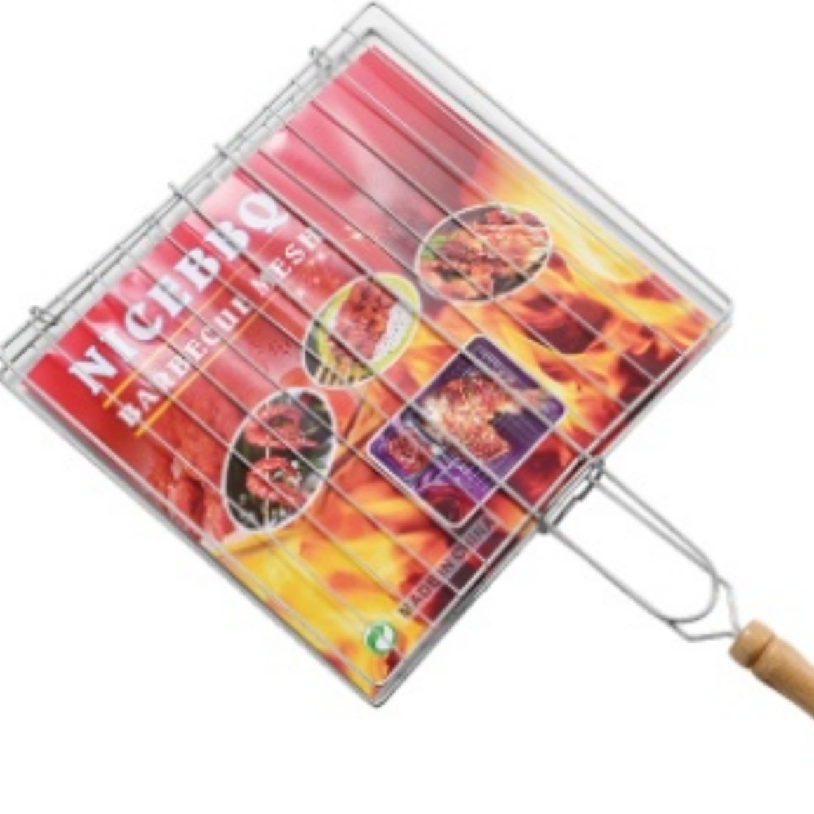 Outdoor Folding Of Stainless Steel Barbecue Net