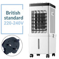 Portable Mini Cooling Fan with Oscillating Blades - Compact Personal Air Circulator for Desk Travel Office Home Use