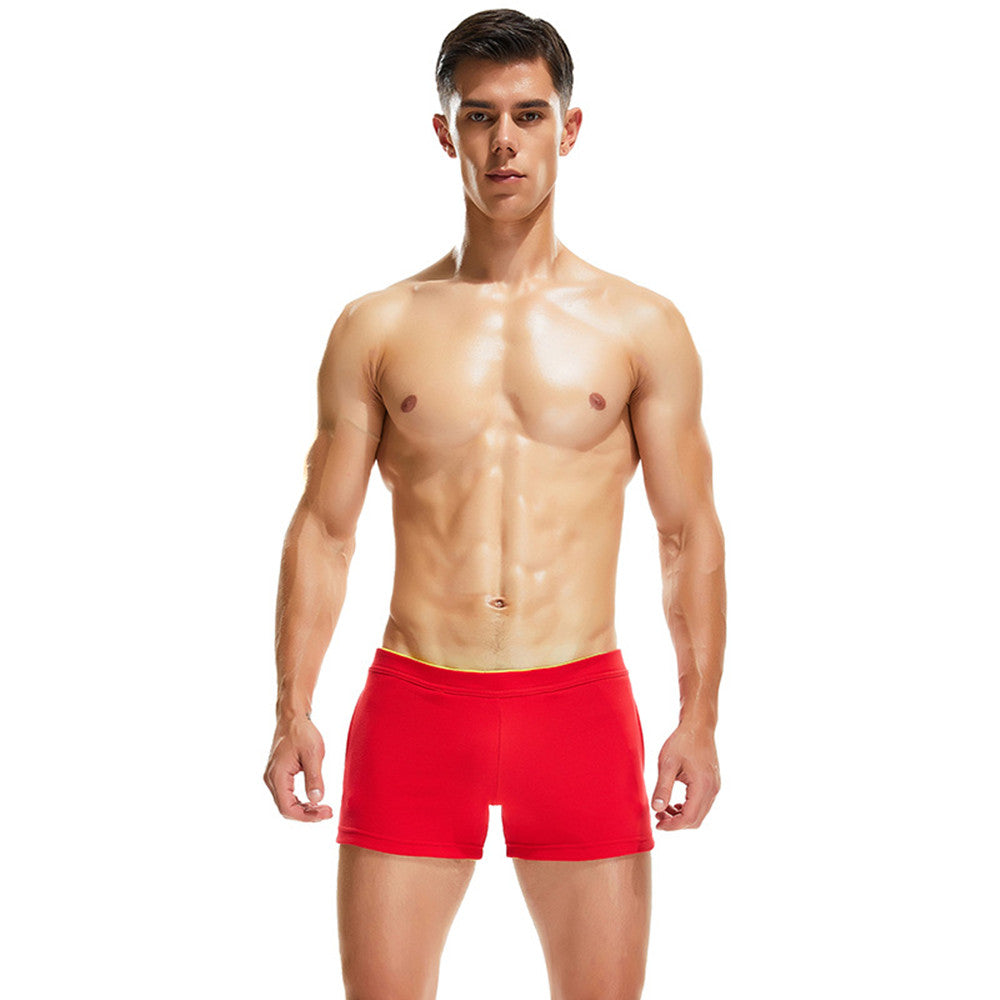 Men's Home Sports Casual Shorts Cotton Solid