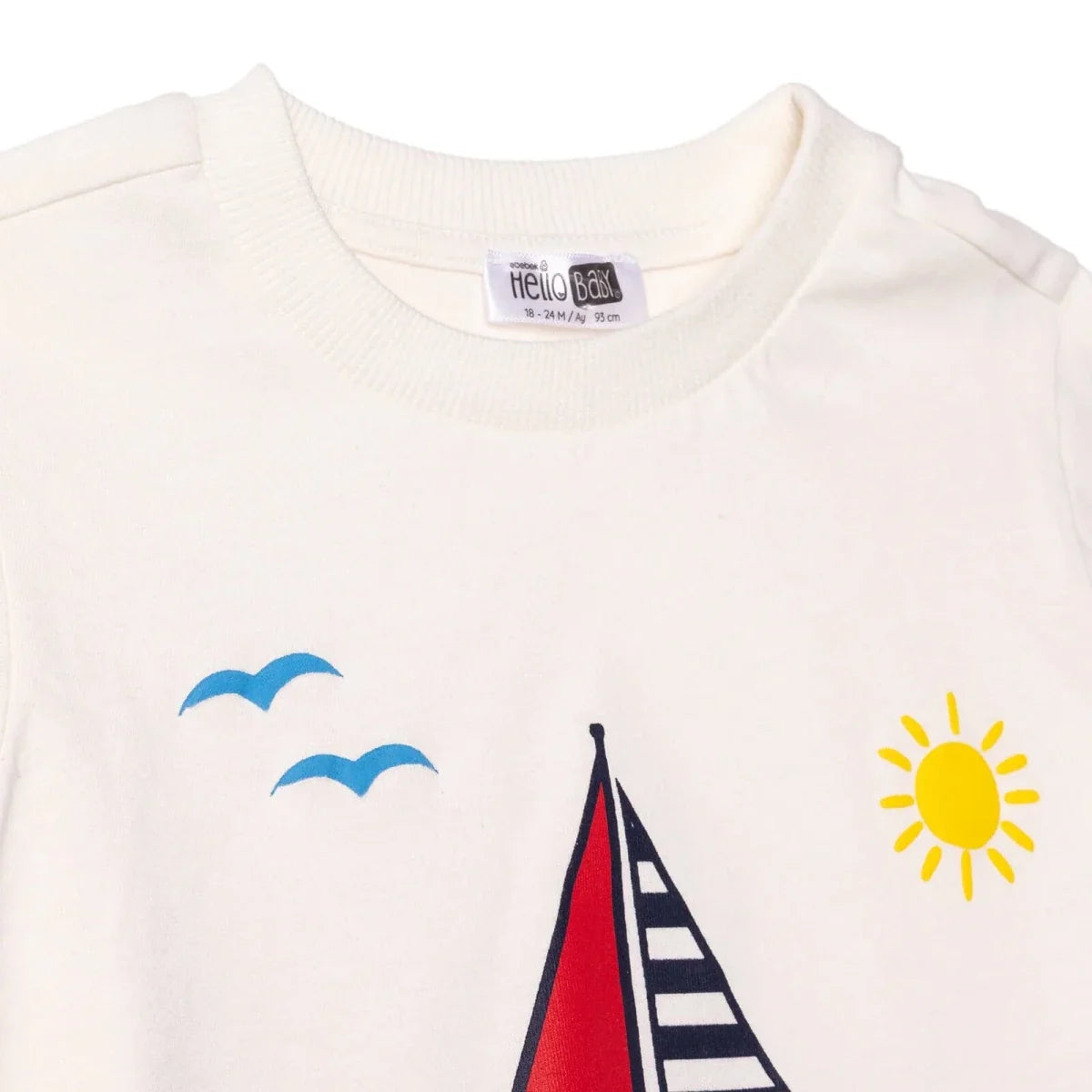 HelloBaby Short Sleeve Jersey Baby T-Shirt & Shorts Set (6-9 Months to 4-5 Years)