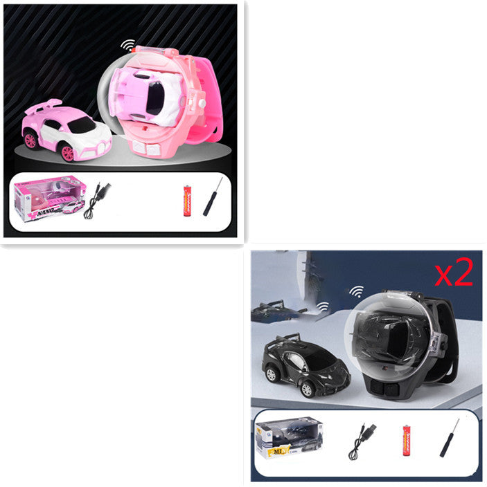 Wireless Remote Control Watch Electric Mini Car