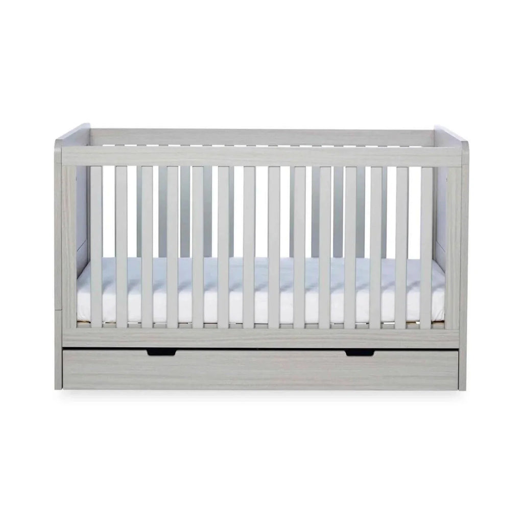 Ickle Bubba Pembrey Furniture Set Under Drawer Ash Grey 3 pcs - Premium Pocket Sprung Mattress