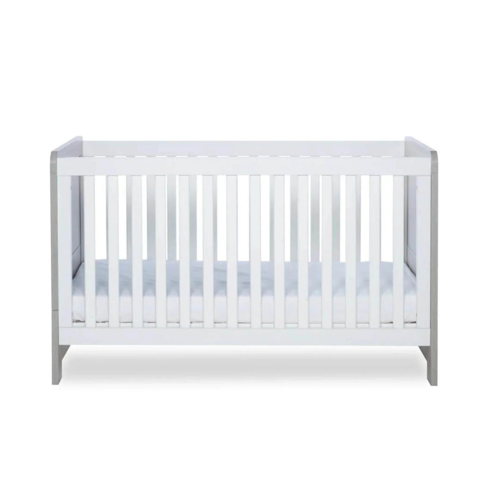 Ickle Bubba Pembrey Cot Bed Ash Grey - Without Mattress