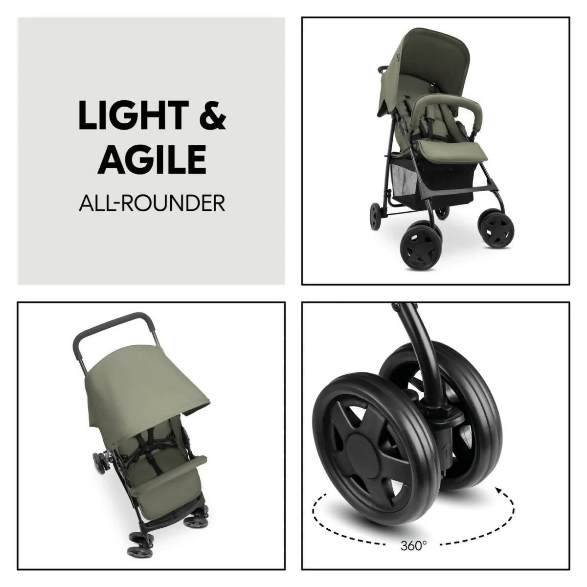 Hauck Sport Stroller - Olive
