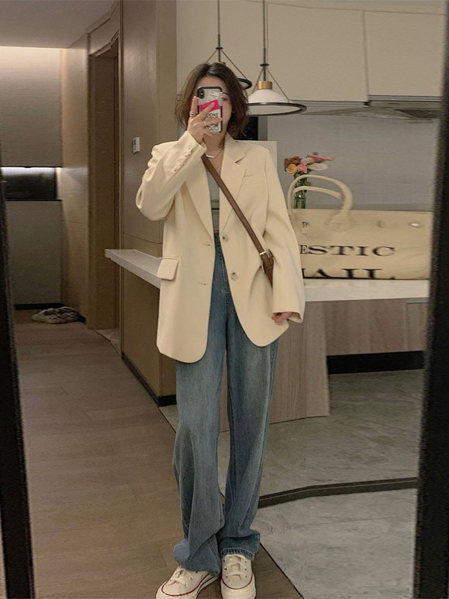 High-grade Fried Street Small Suit Jacket Korean Style