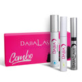 DABALASH Trio Combo – Lash & Brow Growth Serum + Waterproof Mascara & Vegan Mascara (0.18 oz, 0.45 oz & 0.3 oz) – Naturally Longer, Fuller Lashes & Brows