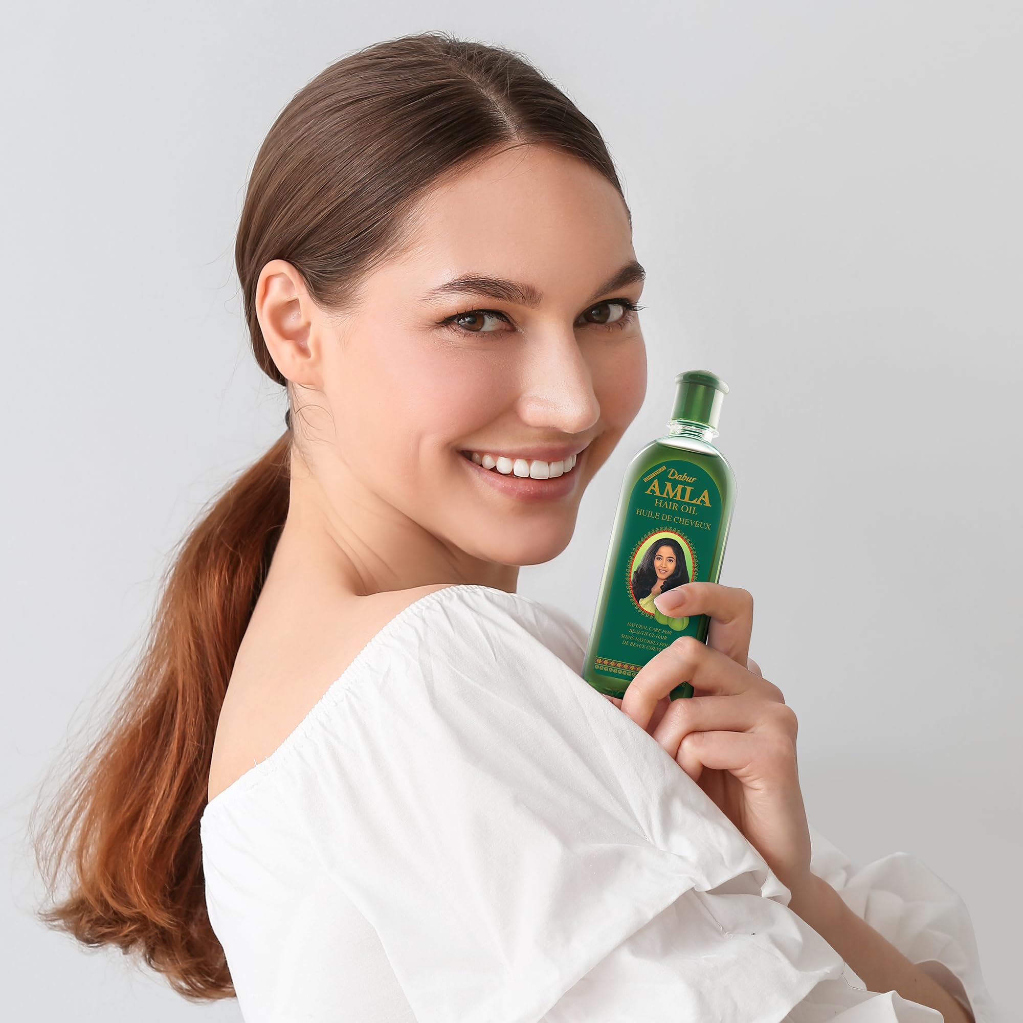 Dabur Amla Hair Oil – Nourishing Herbal Oil with Pure Amla & Botanicals (500 ml Pack of 3)