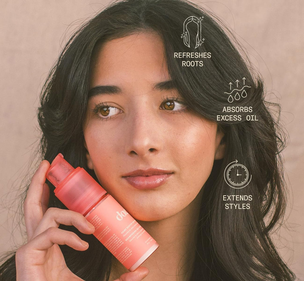 DAE Fairy Duster Dry Shampoo Powder – Non-Aerosol, Talc-Free, Absorbs Oil & Refreshes Roots