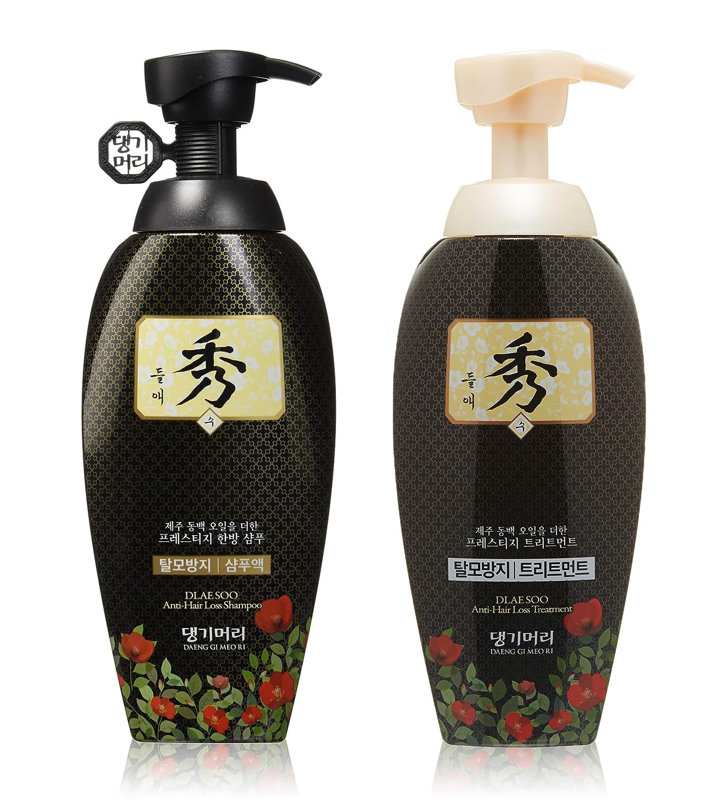 DAENG GI MEO RI Dlaesoo Anti Hair-Loss Shampoo & Treatment Set – Jeju Camellia Oil