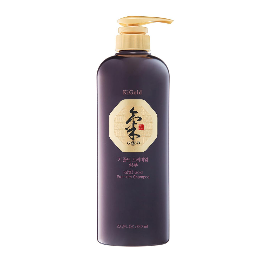 Daeng Gi Meo Ri Ki Gold Premium Shampoo + Treatment Set – Hair Loss Support, Thin Hair, Gray Hair Prevention