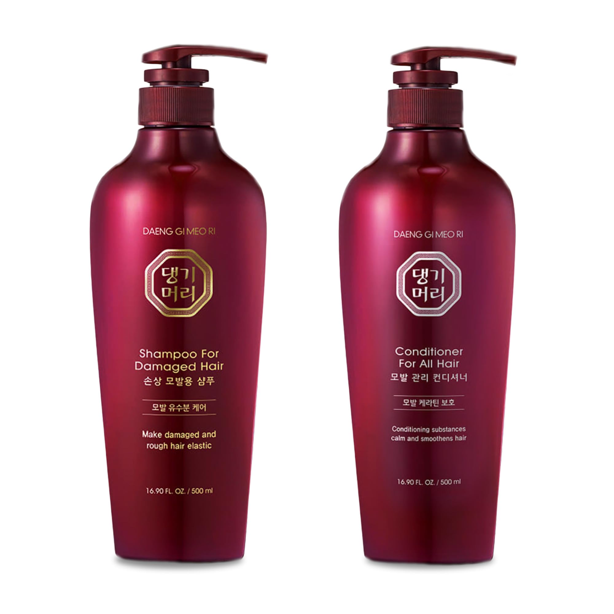 Daeng Gi Meo Ri Shampoo & Conditioner Set for Damaged Hair – Nourish & Shine, 500ml