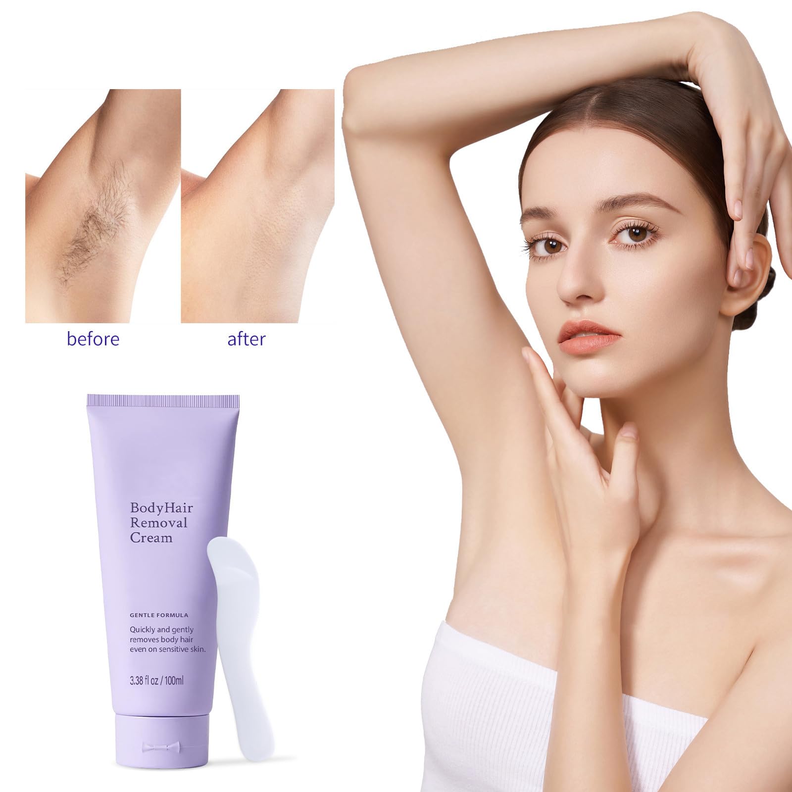 DaiLaiFu Hair Removal Cream — Gentle, Quick & Safe for Sensitive Skin