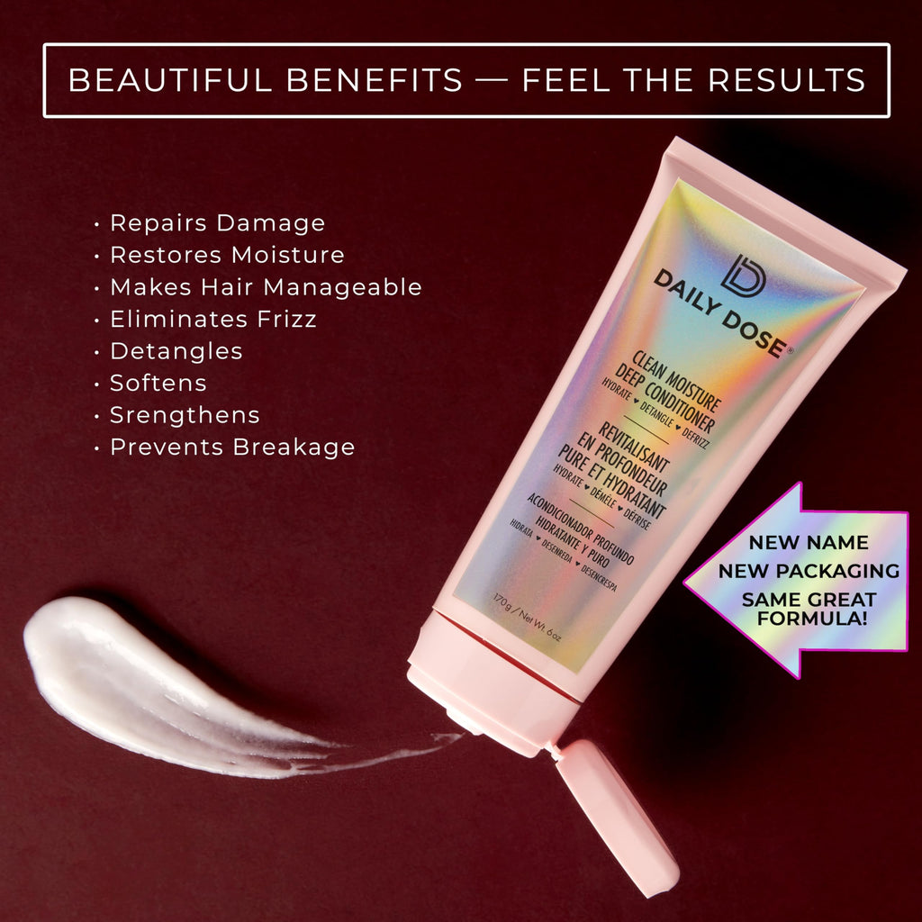 DAILY DOSE Deep Conditioner Hair Mask – Hydration for Dry, Damaged, and Color-Treated Hair