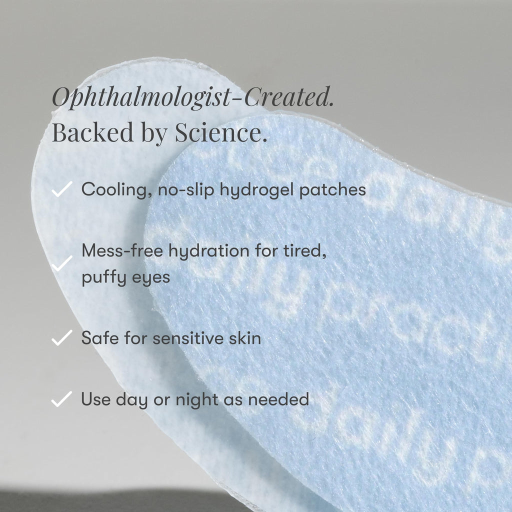 Daily Practice by Dr. B: Brighten & Hydrate Under Eye Patches – Cooling Hydrogel Masks for Dark Circles & Puffiness