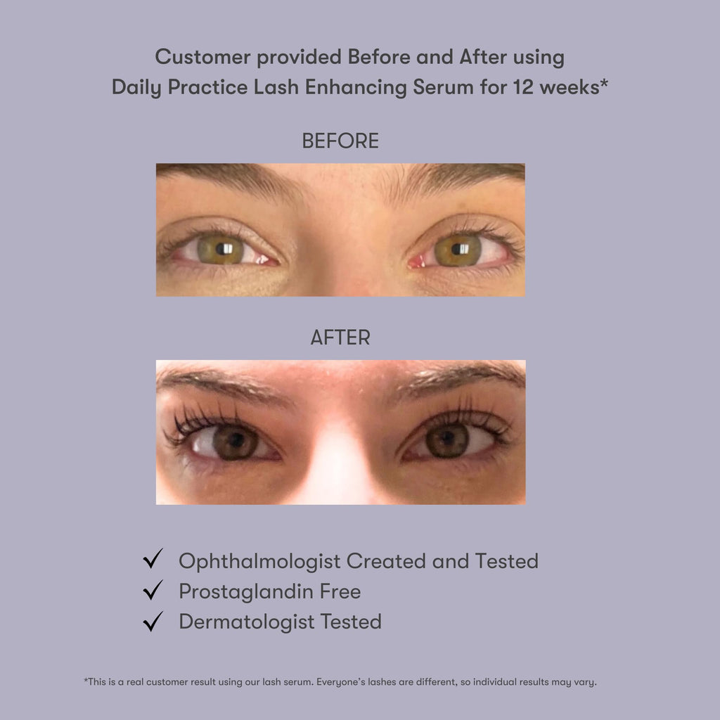 Daily Practice by Dr. B Lash Serum – Peptides, Biotin & Hyaluronic Acid for Lashes
