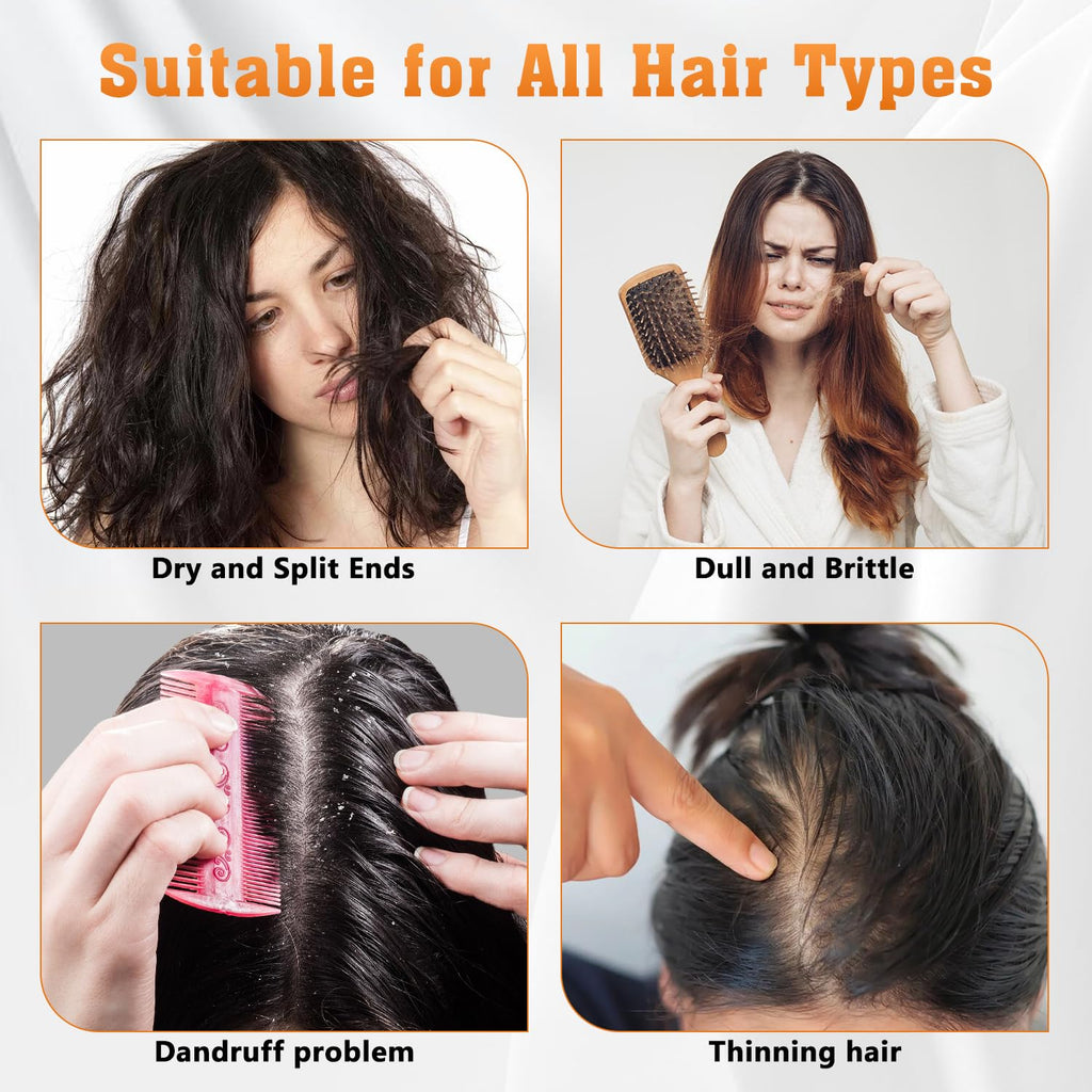 Daioai Anti-Hair Fall Shampoo for Women – Ginseng Ginger Herbal Hair Growth, 3x100ml (All Hair Types)