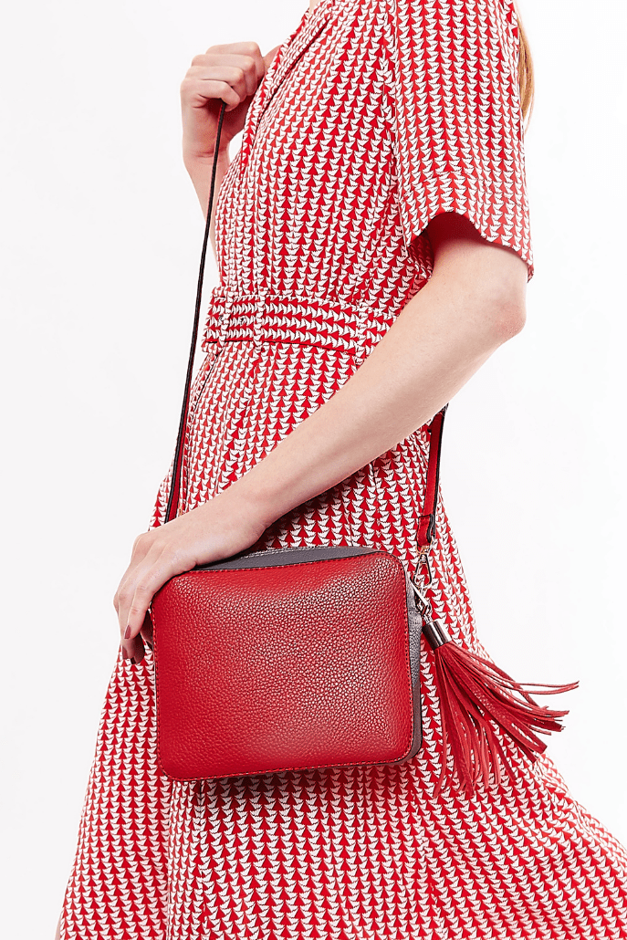 Louche Daisy Camera Bag With Tassel