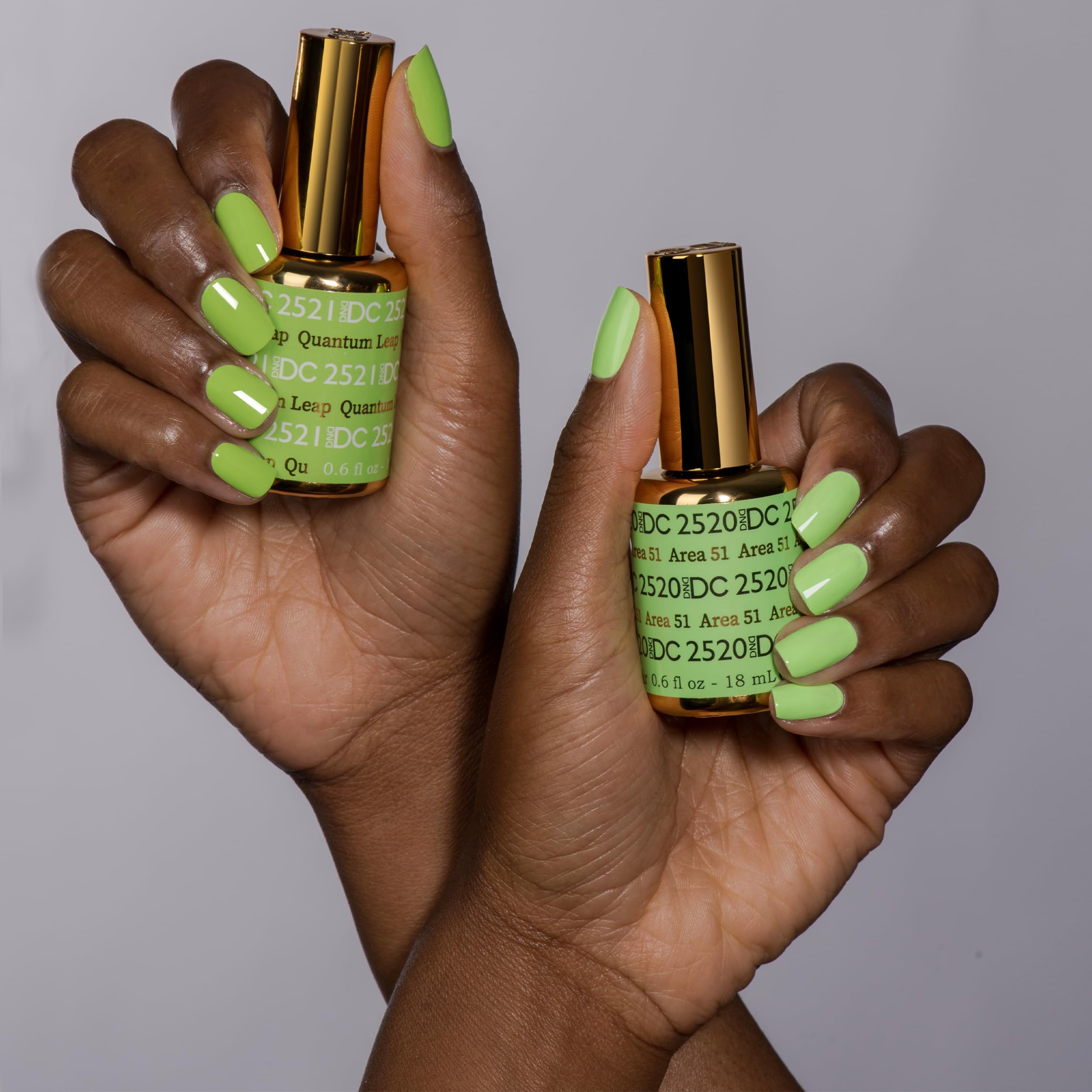 DND DC Gel Polish Set – Area 51 (Free Spirit Collection) 0.5 Fl Oz Gel + Matching Air Dry Lacquer | DAISY DND