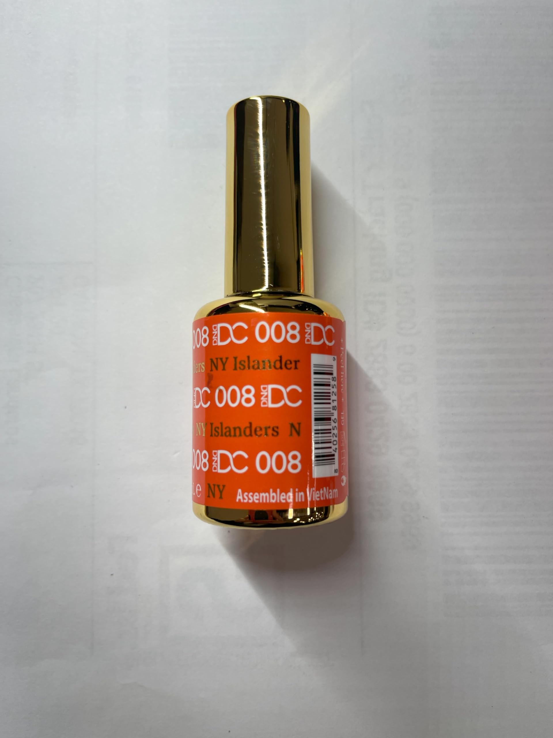 DAISY DND DC Gel Polish Set – Orange Collection | UV/LED GelPolish & Air Dry Lacquer Duo (0.5 fl oz each)