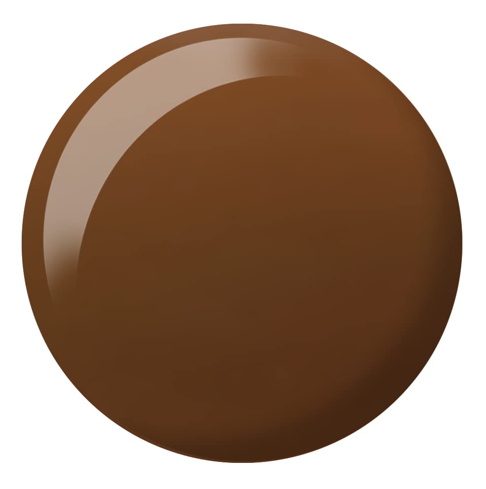 DND DC Gel Polish Set Brown Collection by DAISY DND | UV/LED Gel Polish & Air Dry Lacquer, Shade 317 Cookie Chips, 0.5 fl oz
